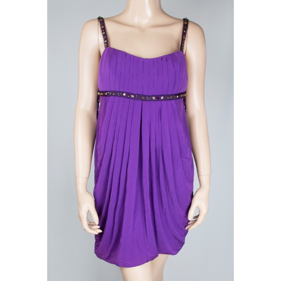 purple grecian dress